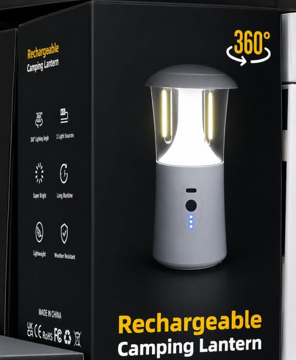 Portable Rechargeable Camping Lantern
