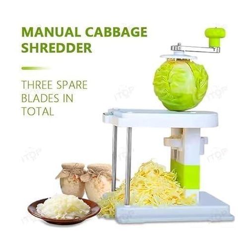 2-30.jpg Manual Cabbage Grater Stainless Steel Vegetable Shredder Slicer/ Cutter