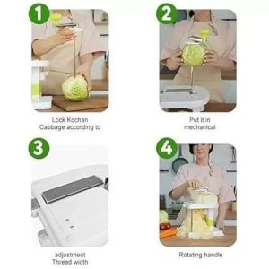 3-4-1.jpg Manual Cabbage Grater Stainless Steel Vegetable Shredder Slicer/ Cutter