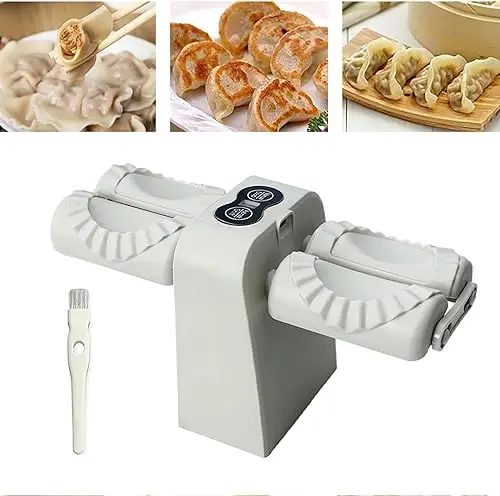 Electric double-head dumpling maker