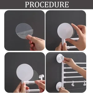 The Wall Mounted Swivel Towel Holder