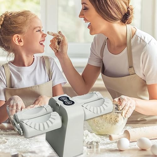 Electric double-head dumpling maker