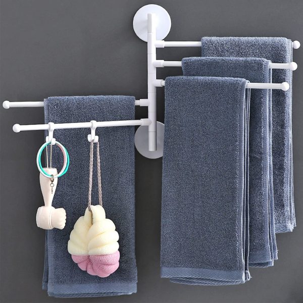 The Wall Mounted Swivel Towel Holder