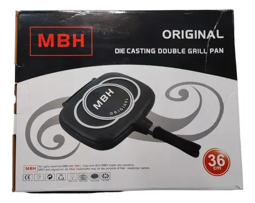 MBH Die Casting Double Grill Pan