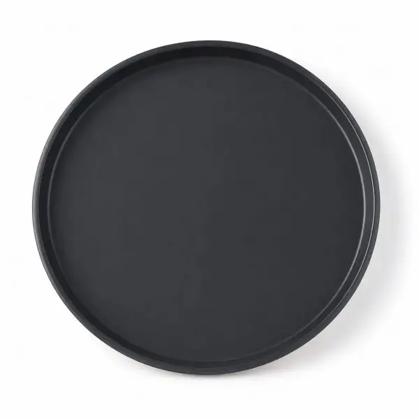 Black Ceramic Dinner Plate (Large)