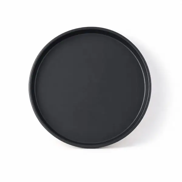 Black Ceramic Dinner Plate (Medium)