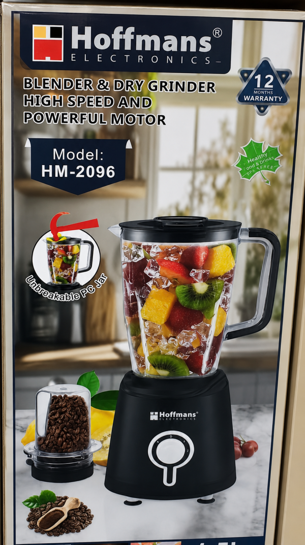 Hoffmans Blender & Dry Grinder HM-2096