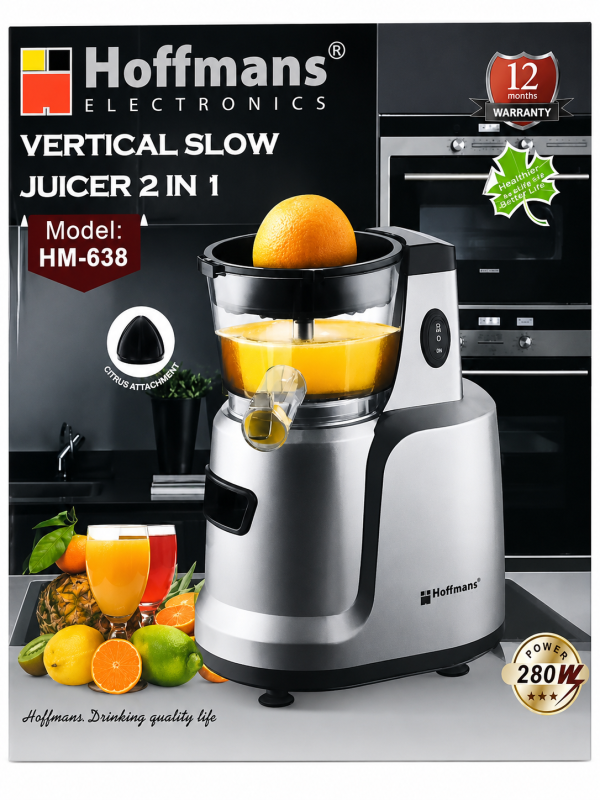 Hoffmans Vertical Slow Juicer